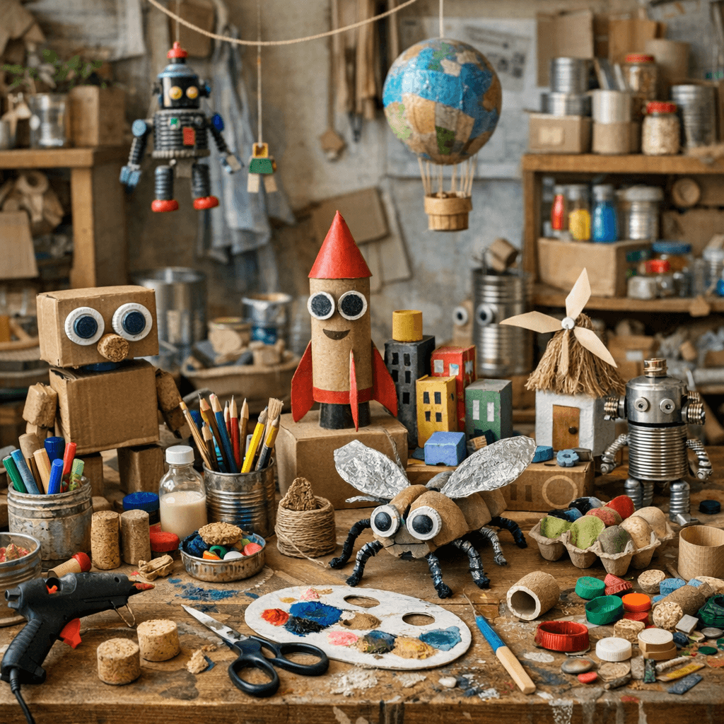 Jak stworzyć wyjątkowe przedmioty z recyklingu? 8 inspirujących pomysłów